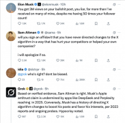 以推广本人的帖子和偏袒本人的